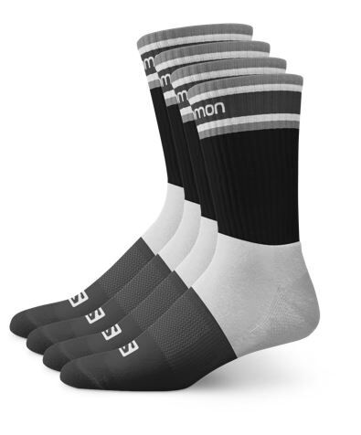 ONSKINERY Sport Socken Kinder 4er – Cushioned Pack