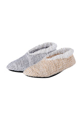 Damen ABS-Slipper warm & cozy 2er Pack