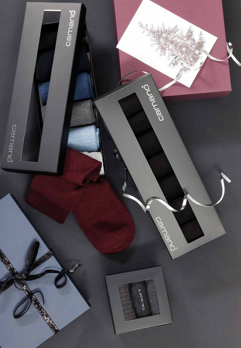 Socken comfort 7er Pack in Geschenk-Box der ONSKINERY –